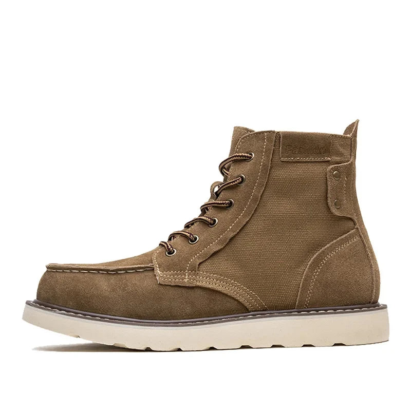 Waterproof Leather Hiking Boots for Men | Trekking and Outdoor Use