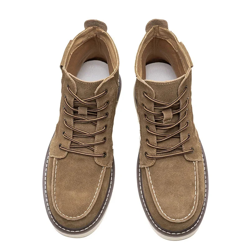 Waterproof Leather Hiking Boots for Men | Trekking and Outdoor Use