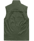 Multi Pocket Lightweight Utility Vest for Men | Outdoor and Photography