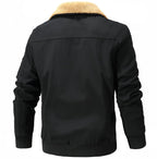 Soft Lined Collar Lightweight Utility Jacket for Men | Everyday Wear