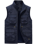 Multi Pocket Lightweight Utility Vest for Men | Outdoor and Photography