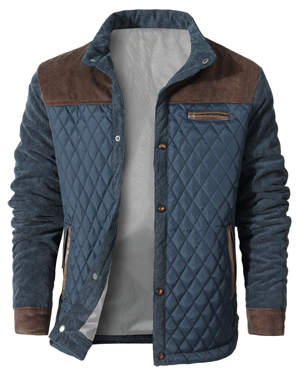 Two Tone Pleated Lightweight Jacket for Men | Everyday Wear