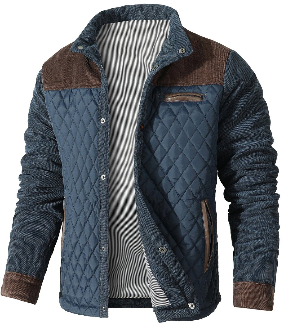 Two Tone Pleated Lightweight Jacket for Men | Everyday Wear