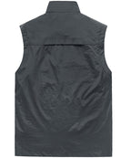 Multi Pocket Lightweight Utility Vest for Men | Outdoor and Photography