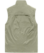 Multi Pocket Lightweight Utility Vest for Men | Outdoor and Photography