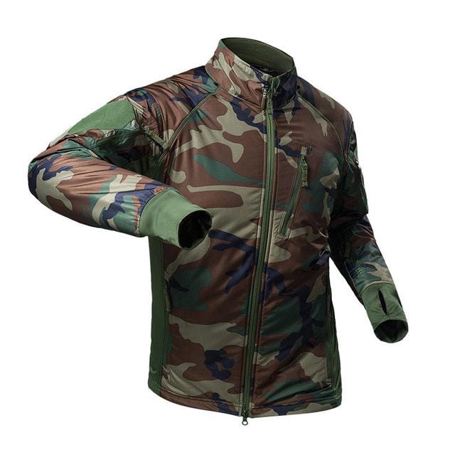 Hooded Windbreaker Rain Jacket with Thumb Hole Cuffs for Men | Outdoor Wear